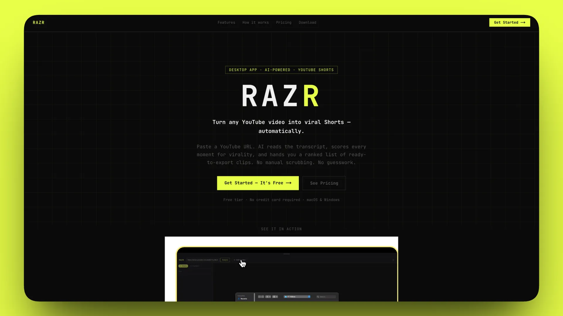 Razr - AI Video Clipper